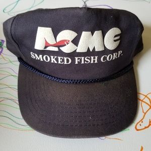 Vintage Snapback Trucker Hat - Acme Smoked Fish
